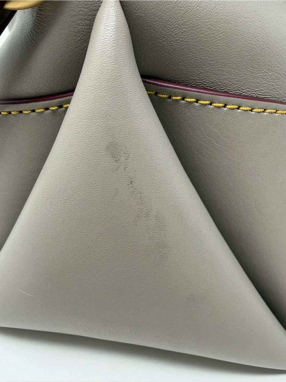 Dooney & Bourke Florentine Satchel 38 Rare Taupe Color